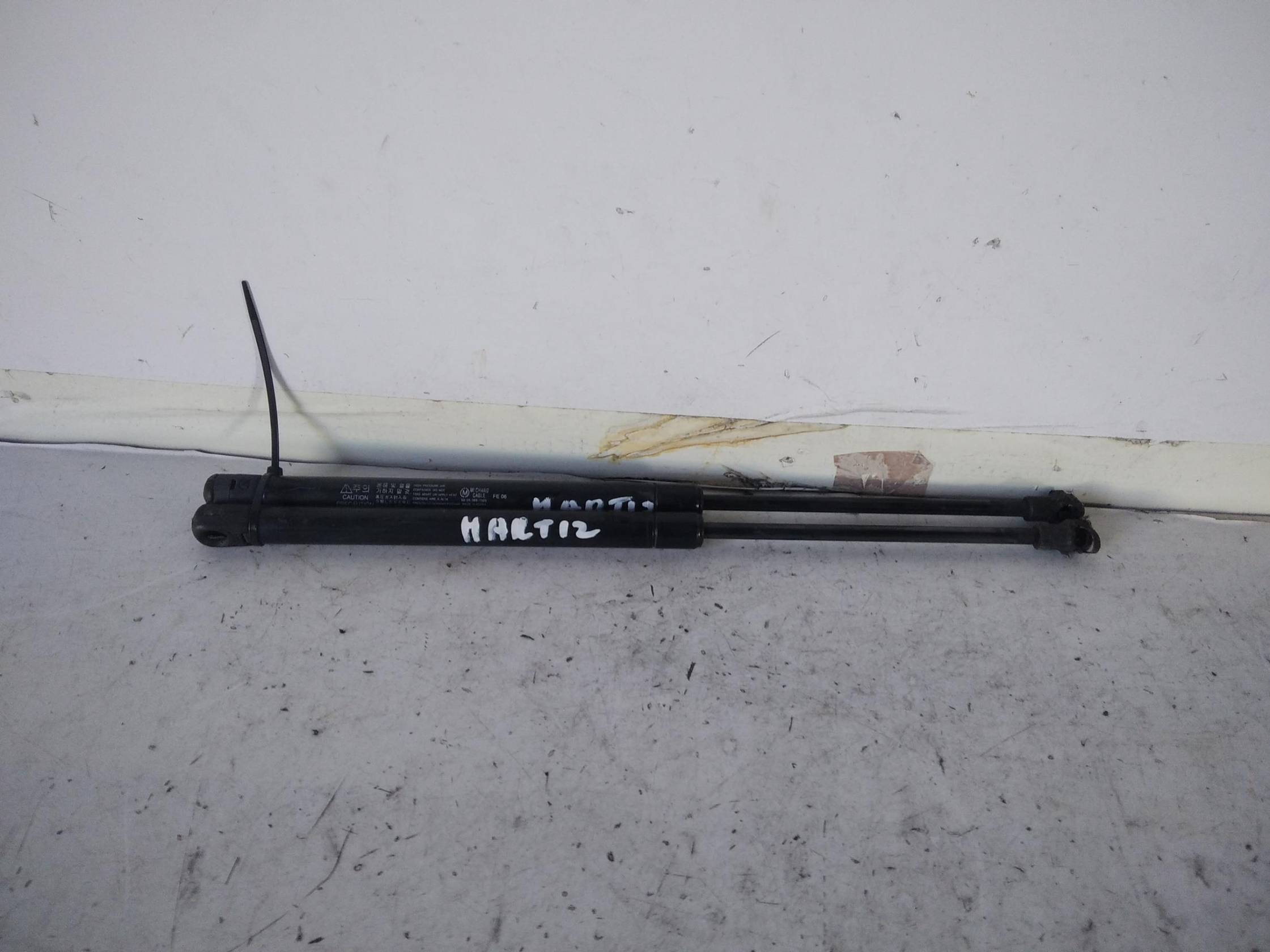 Asta ammortizzante portello post. sx.